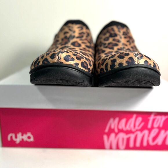 Ryka Women's Stellar Mule Cheetah Fur Lined SZ 8-1/2 NEW - Picture 4 of 7